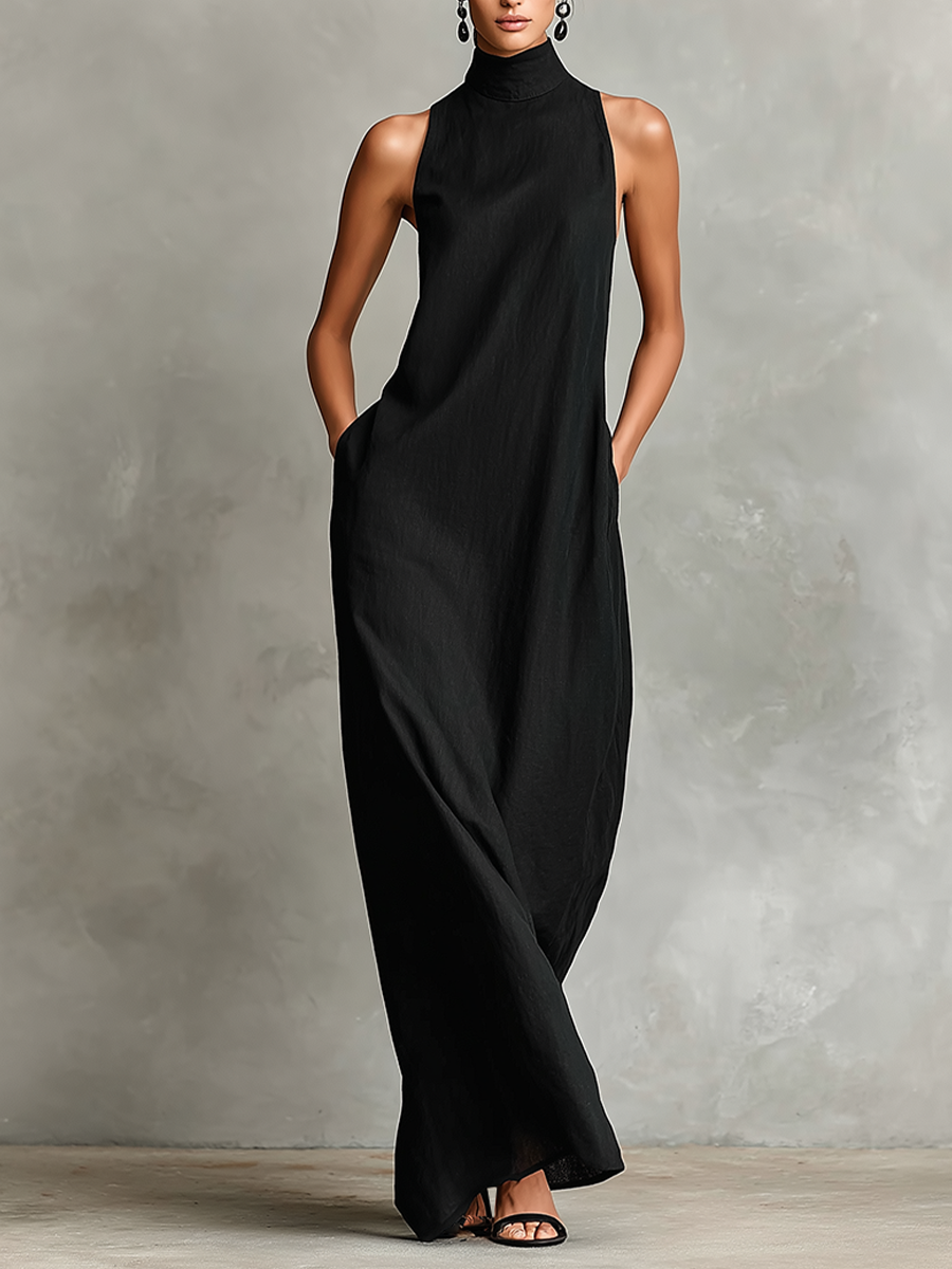 Adelaide - Lehké maxi šaty z lnu
